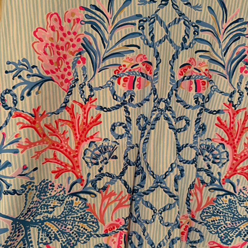 EUC Lilly Pulitzer Cayo Costa UPF 50 Dress in Naut Today Engineered - Picture 4 of 9